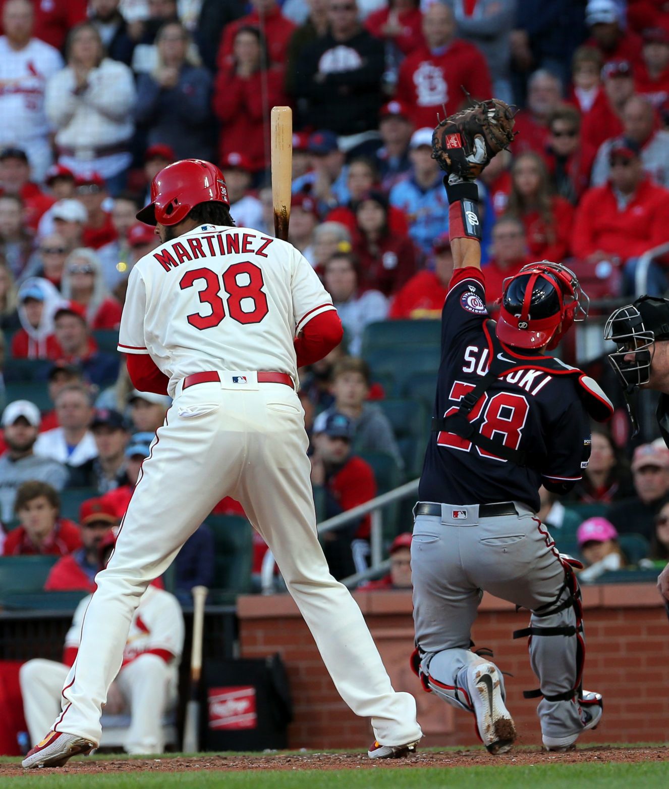 St. Louis Cardinals v. Washington Nationals in NLCS Game 2